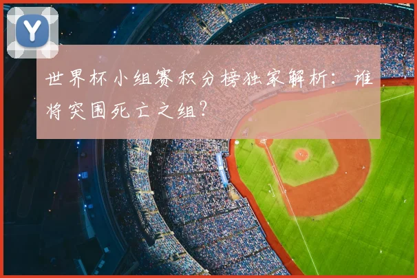 世界杯小组赛积分榜独家解析:谁将突围死亡之组?
