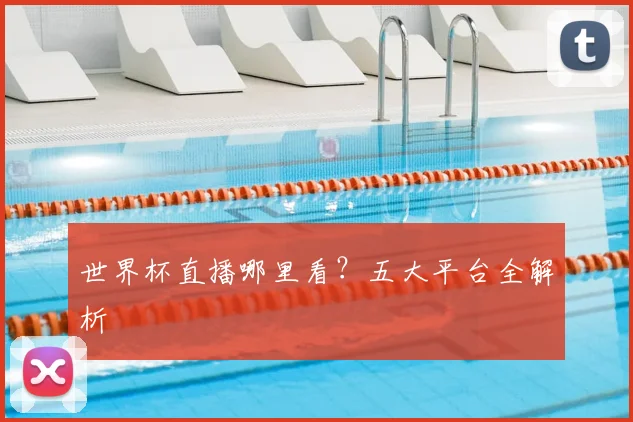 世界杯直播哪里看？五大平台全解析